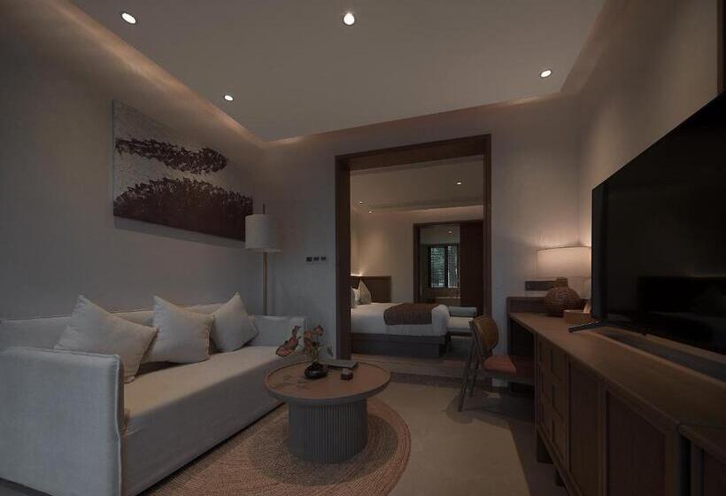 חדר דלוקס פנימי, Ginlan Jia Resort Yuhang Hangzhou