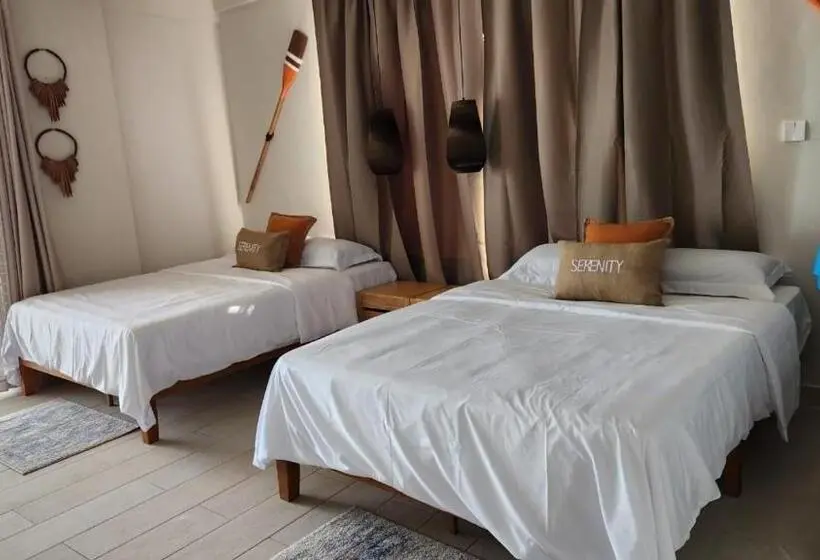 Standard-huone Parveke, Serenity Terraces Beach, Hotel   Kokrobite