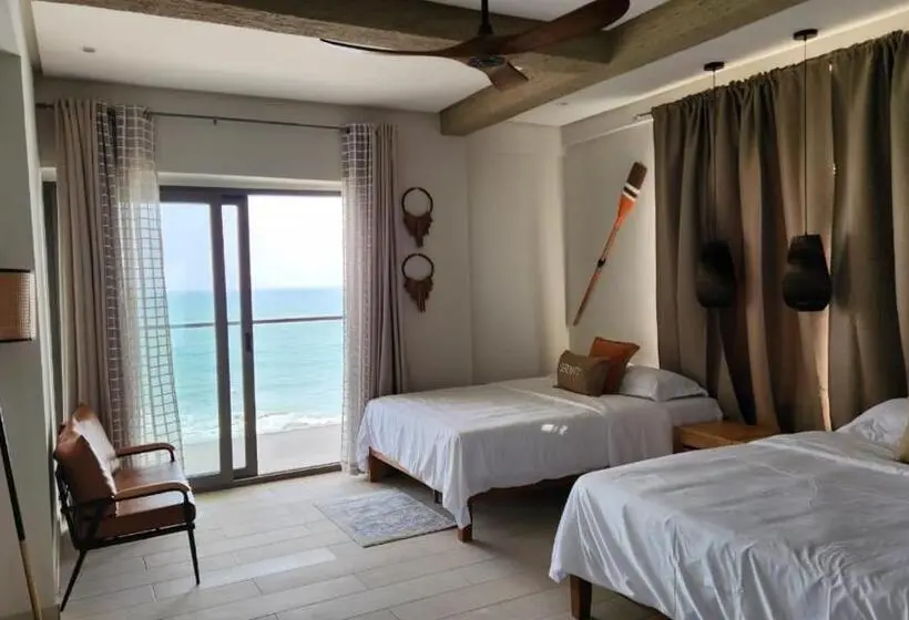 Standard-huone Parveke, Serenity Terraces Beach, Hotel   Kokrobite