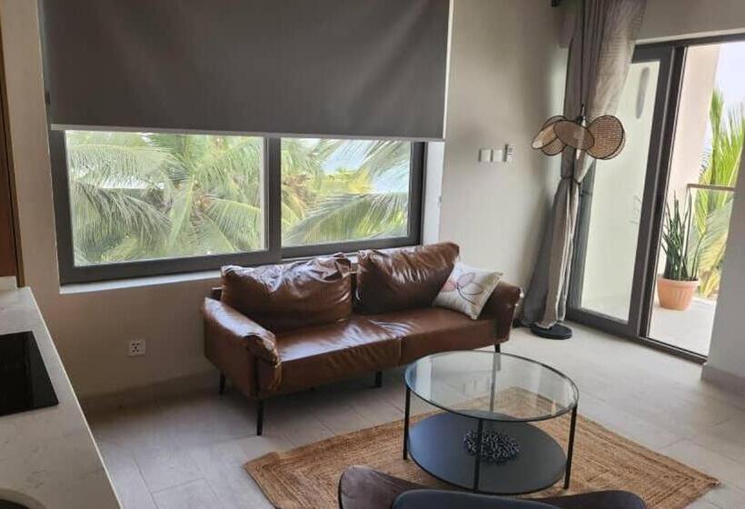 آپارتمان 1 خوابه با بالکن, Serenity Terraces Beach, Hotel   Kokrobite