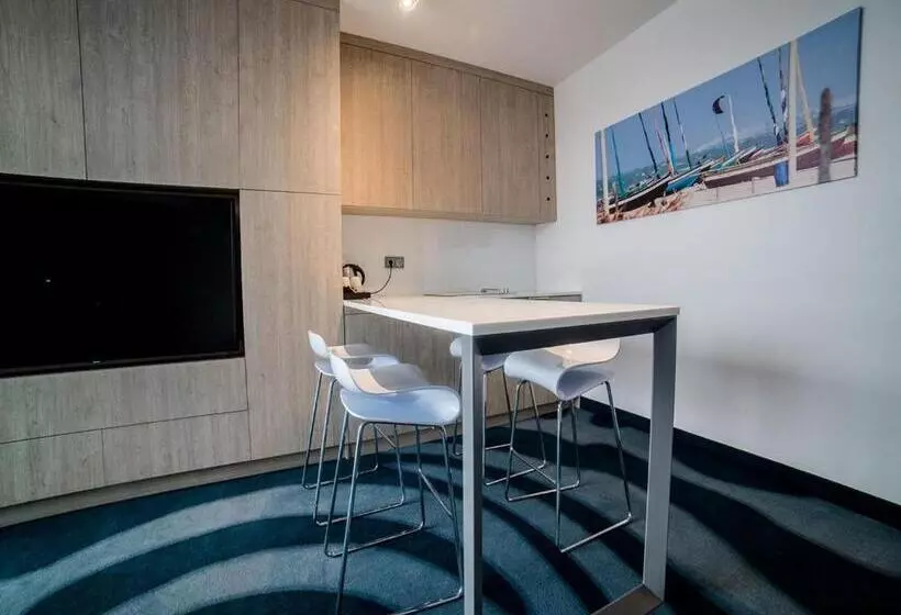テラス付き１ベッドルームアパートメント, Przystań Hotel&restaurants