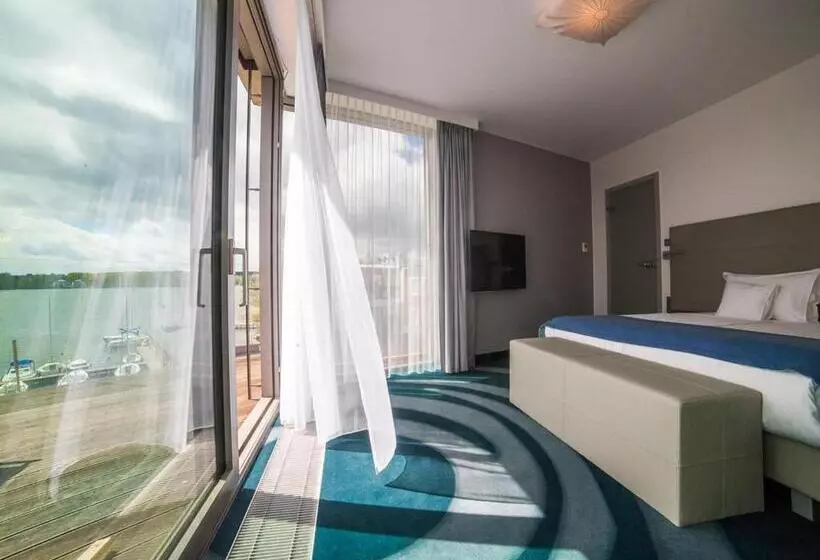 テラス付き１ベッドルームアパートメント, Przystań Hotel&restaurants