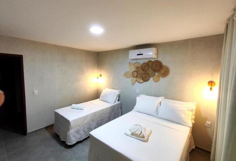 ３ベッドルームアパートメント, Pousada E Restaurante Garoupa