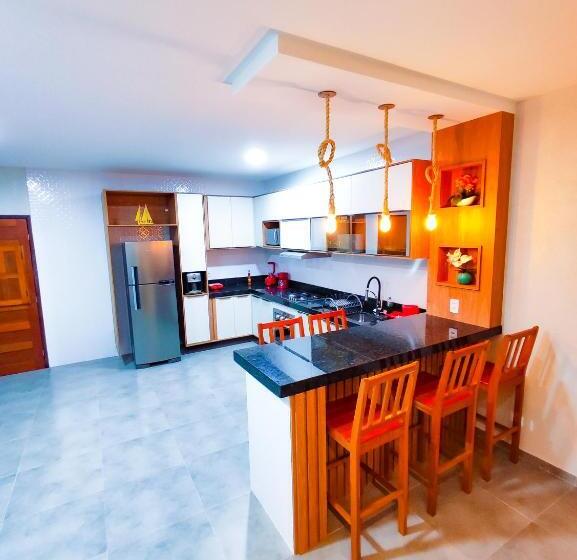 ３ベッドルームアパートメント, Pousada E Restaurante Garoupa