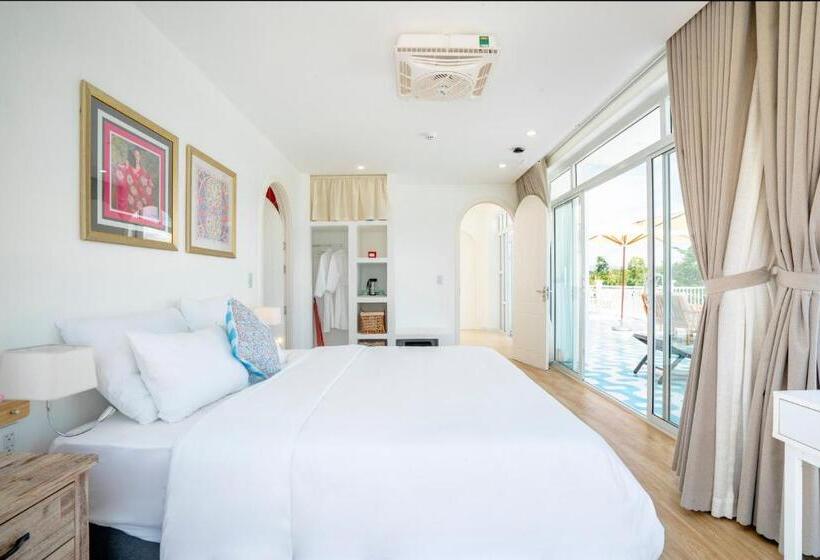 اتاق استاندارد با تخت بزرگ, Mia Luxury Villa Bình Châu