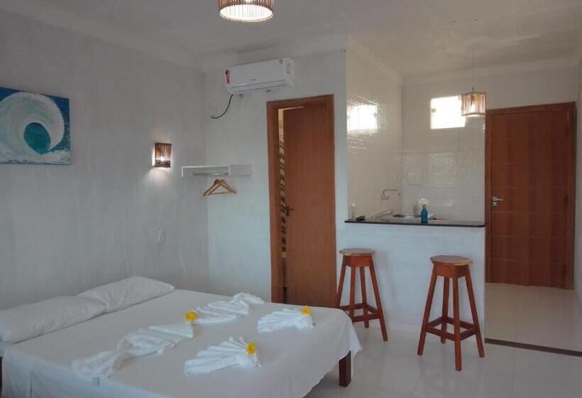 חדר סטנדרט עם מרפסת, Pousada Do Maker