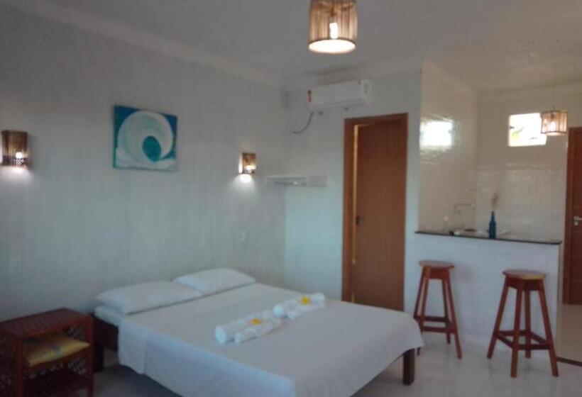 חדר סטנדרט עם מרפסת, Pousada Do Maker