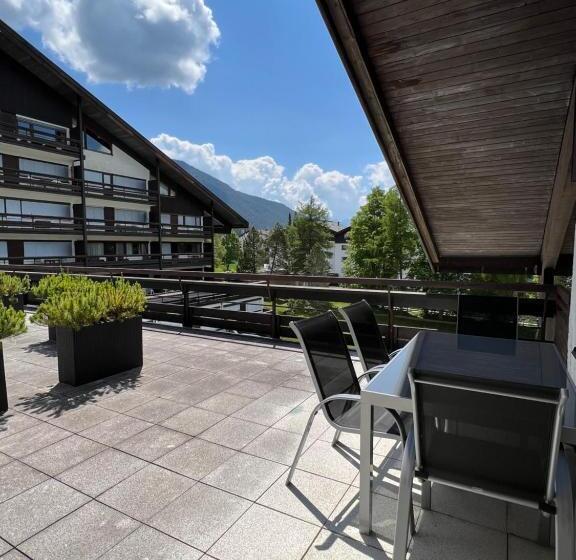 침실 1개 테라스 아파트, Appartementhaus Birkenwald