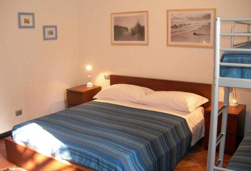 חדר סטנדרט לארבעה, B&b Villa Ginestra