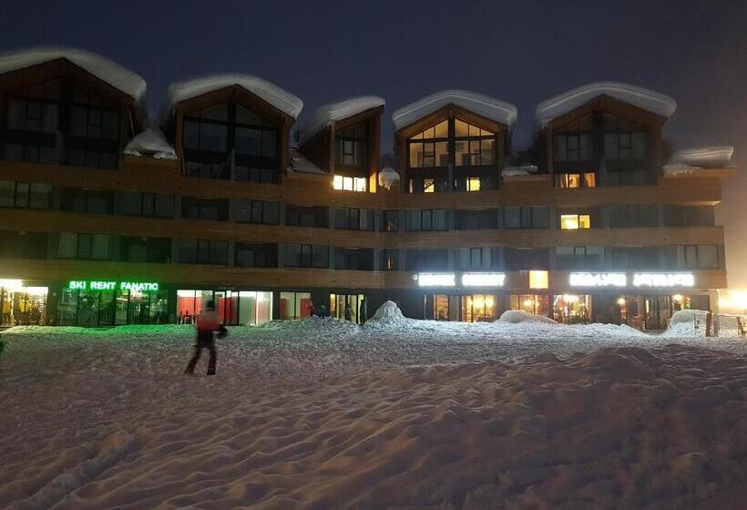 آپارتمان 1 خوابه با چشمانداز, Gudauri Redco Block 4/304