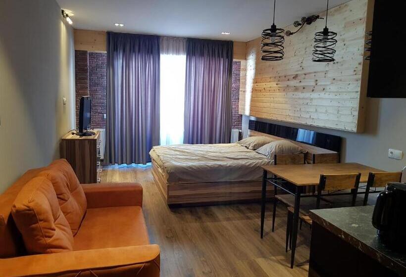 آپارتمان 1 خوابه با چشمانداز, Gudauri Redco Block 4/304