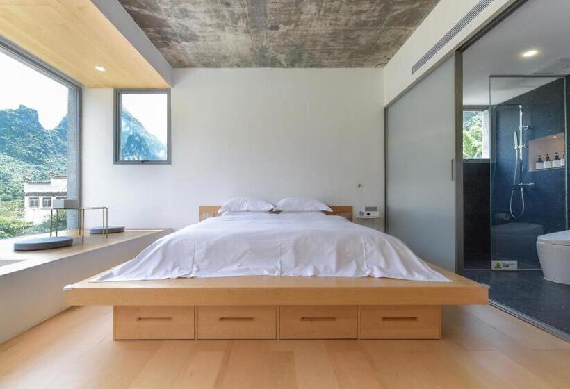 Jakuzili Standart Oda, Geemu Resort Yangshuo