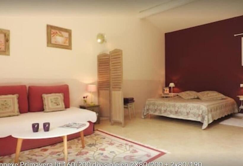 Семейный Номер Вид на Сад, Le Mas De L Escaillon