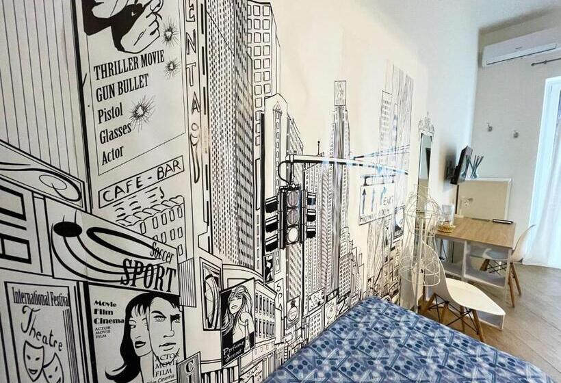 带阳台的三人标准间, Lucky Inn, La Locanda Della Fortuna