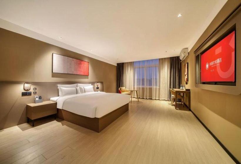 Номер Deluxe, Thank Inn Chain Hotel Jiangsu Changshu Meili Town Meili