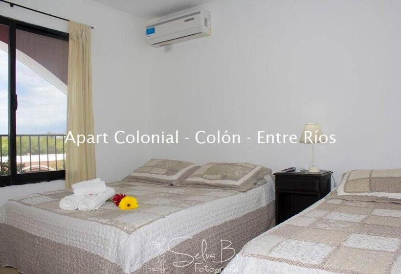 Appartement met 1 Slaapkamer en Uitzicht op het Zwembad, Apart Colonial