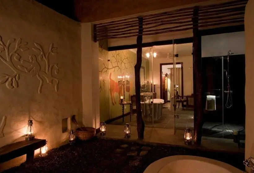 デラックスビラの１ベッドルーム, Samode Safari Lodge
