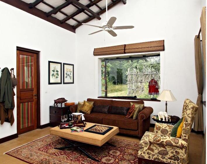 וילה דלוקס חדר שינה 1, Samode Safari Lodge