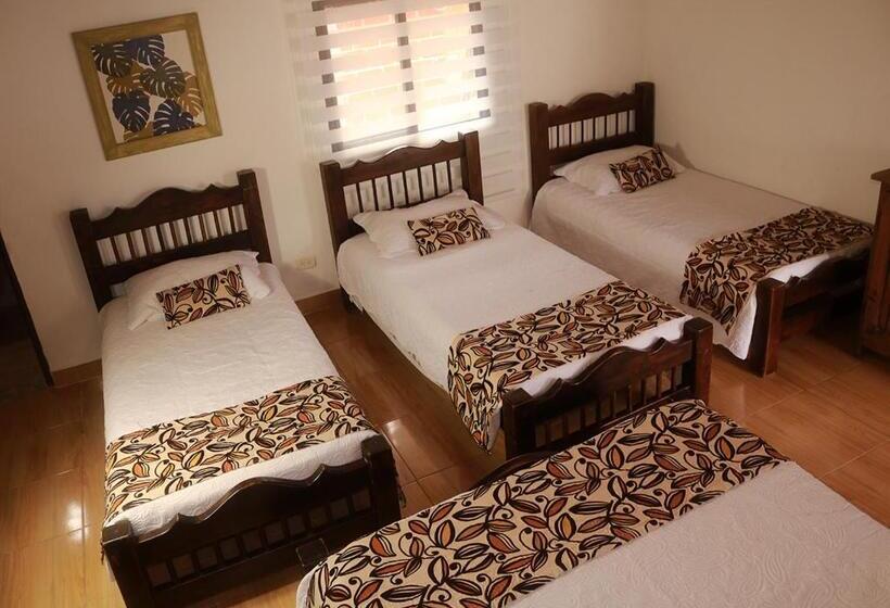 ファミリールーム, Hostal El Zafiro Del Café