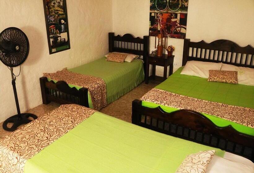 اتاق خانوادگی, Hostal El Zafiro Del Café