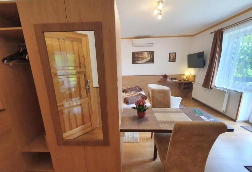 标准工作室带阳台, Hévíz Villa Familia