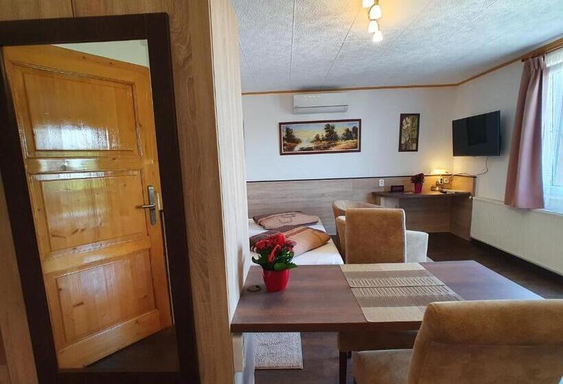 标准工作室带阳台, Hévíz Villa Familia