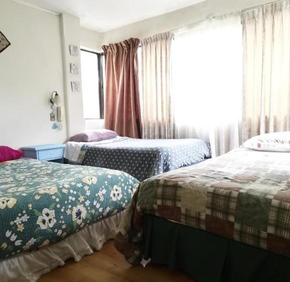 غرفة عائلية حمام مشترك, Alojamiento Céntrico 24 Hrs. Con Estacionamiento