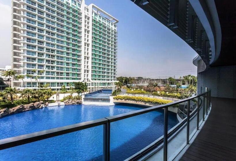 침실 1개 디럭스 아파트, Manila Philippines, Azure Urban Resort Staycation By Leroche Near Ninoy Aquino International Airport