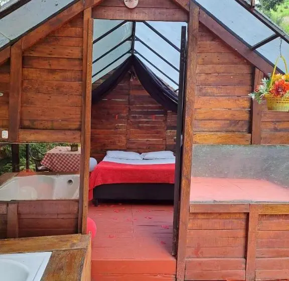 Mökki 1 Makuuhuone, Glamping Horse