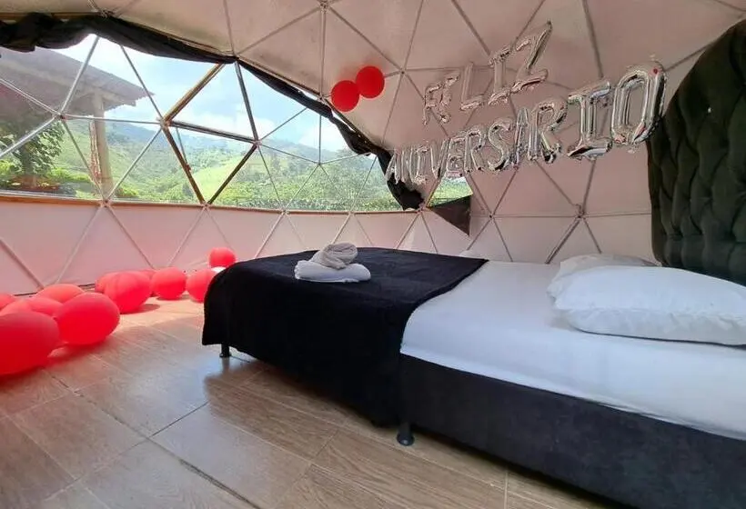 Sviitti Vuoristonäkymä, Glamping Horse