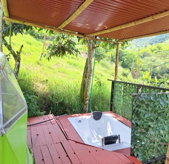 带露台的套间, Glamping Horse