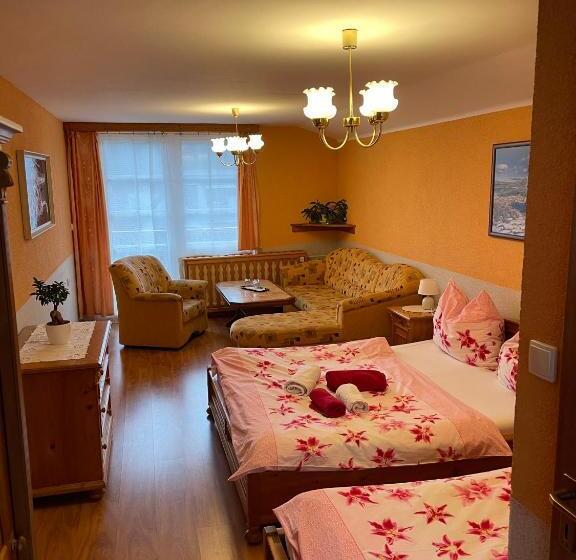 חדר סטנדרט לשלושה, Pension švýcarský Dům špindlerův Mlýn