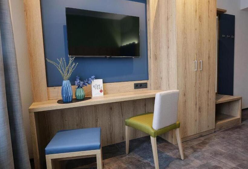 اتاق استاندارد یک نفره, Reos Hotel Isny