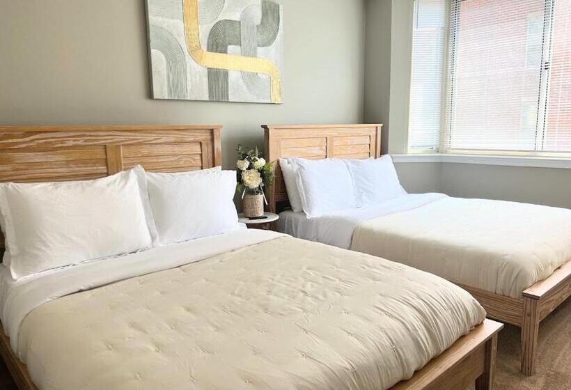 Апартаменты 2 Спальни, Homestead Charm Arlington King Bd