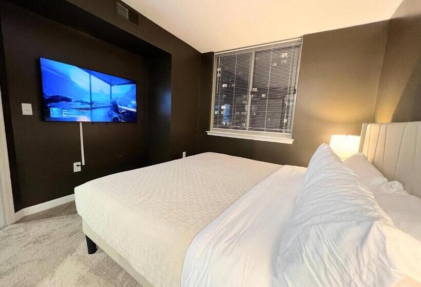Апартаменты 2 Спальни, Homestead Charm Arlington King Bd
