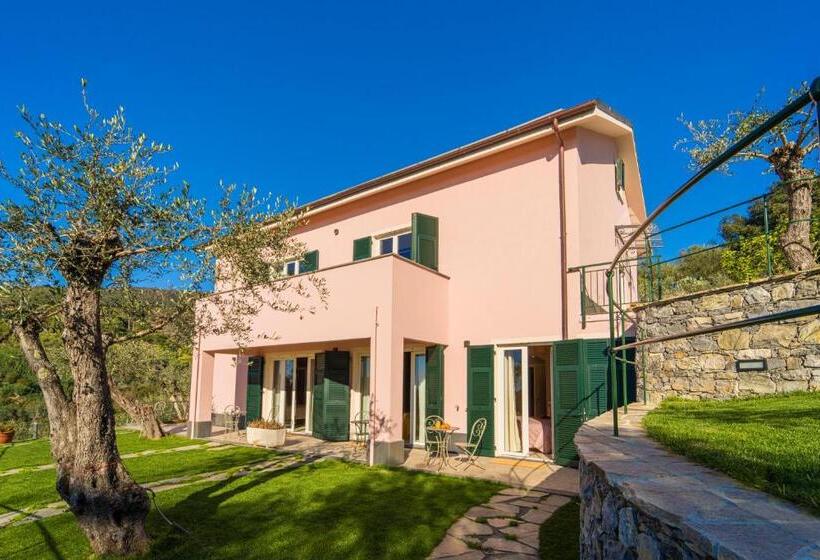 اتاق لوکس با چشمانداز دریا, Villa Chicchi   Sestri Levante