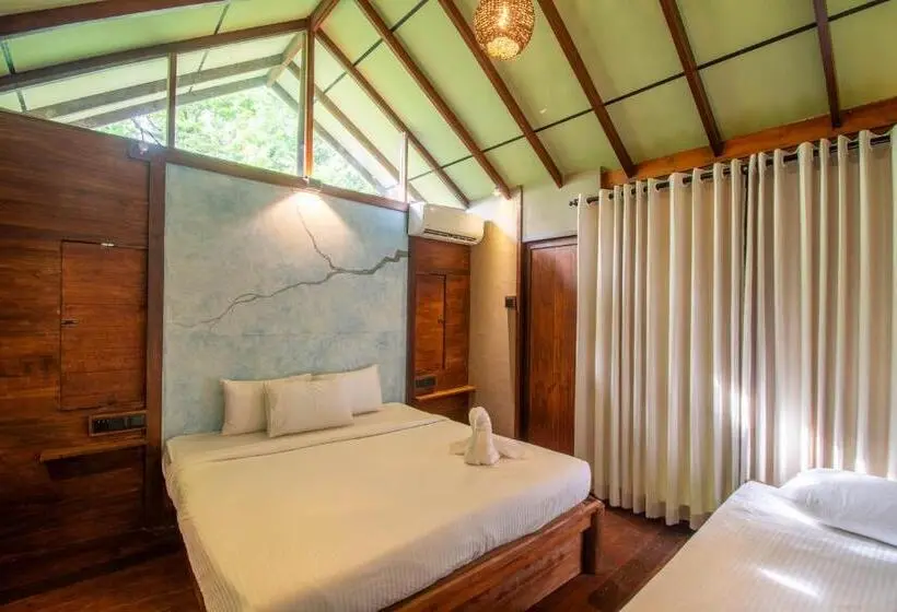 Villa 1 Makuuhuone, Kaala Kalaththewa Luxury Eco Resort