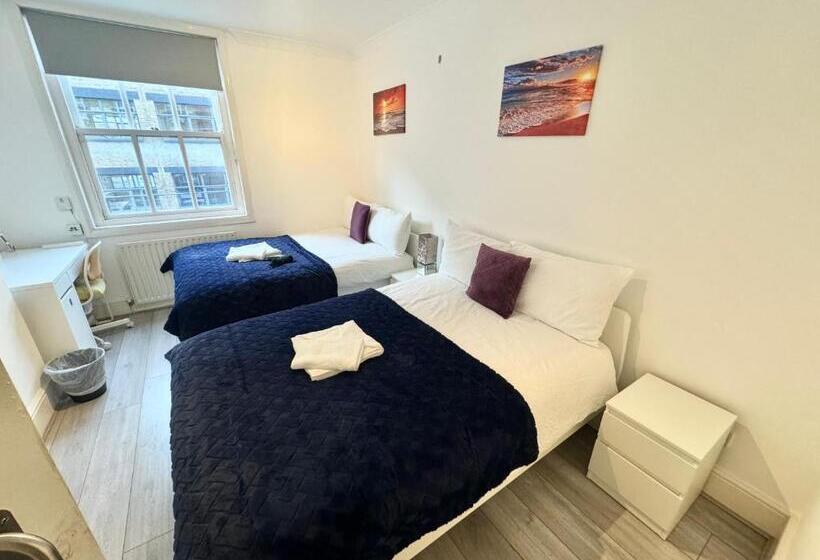 Номер Стандарт Четырехместный Совместный Санузел, Downtown Chic Private Bedrooms In King S Cross 4