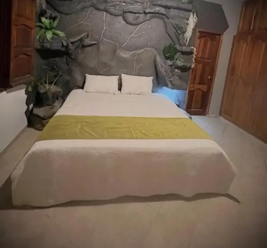 キングサイズベッドのスタンダードルーム, El Fauno Hostel Campestre