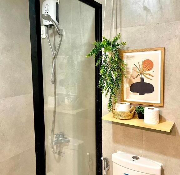 Апартаменты 1 Спальня, Eclectic Haven At Bamboo Bay Cebu