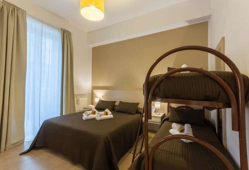 غرفة ديلوكس رباعية, B&b Cairoli