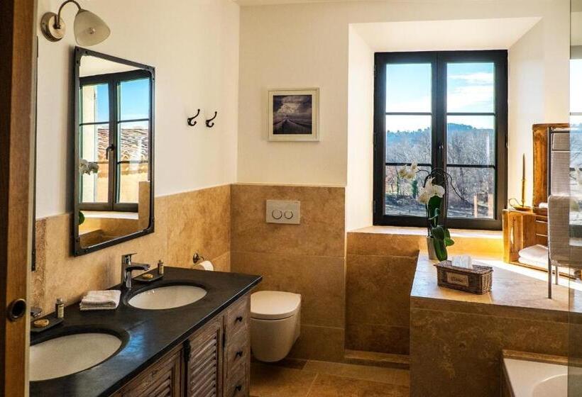 חדר סופריור נוף לבריכה, Bastide Saint Maurin