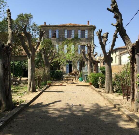 غرفة قياسية رباعية مطلة على الحديقة, Chambre D Hôtes Eloi Merle