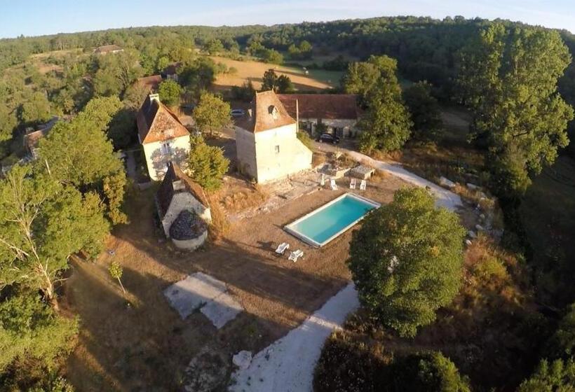 Номер Стандарт Вид на Сад, La Ferme De Roquedure