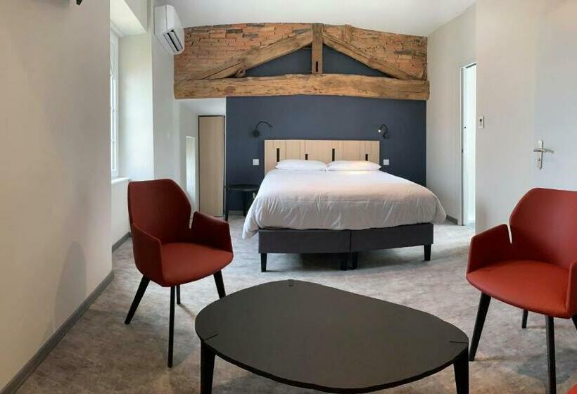 주니어 스위트, Restaurant Les 3 Piliers