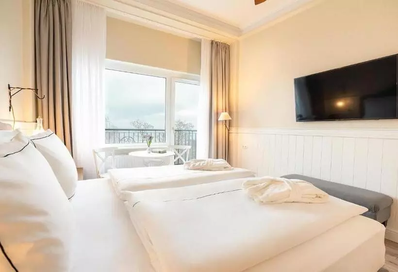 バルコニー付きデラックスルーム, Strandhotel Ahlbeck