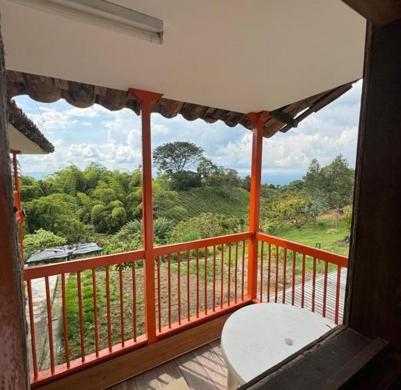 共用房间的床, Finca Tradicional El Balcón