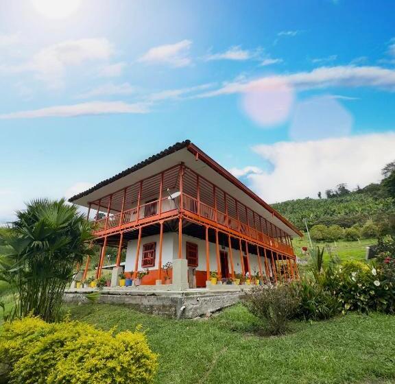 共用房间的床, Finca Tradicional El Balcón