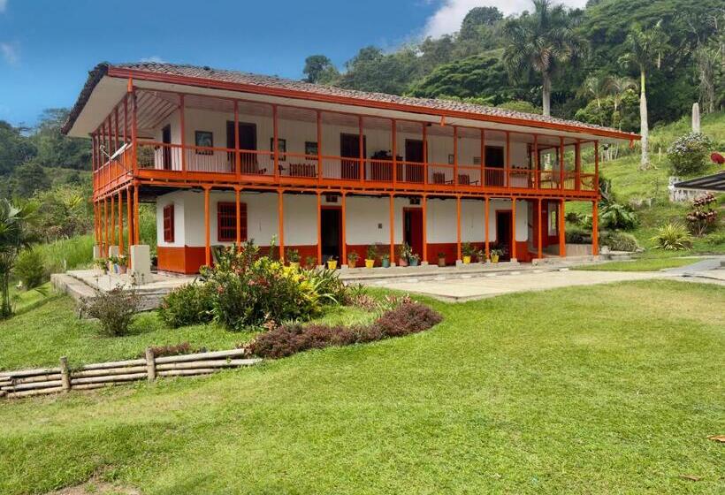 共用房间的床, Finca Tradicional El Balcón