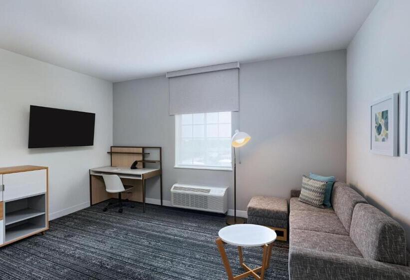 מיטת קינג בסוויטה, Towneplace Suites By Marriott Weatherford